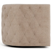 Bernhardt Palazzo Beige Fabric Swivel Chair