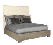 Bernhardt Mosaic Upholstered King Panel Bed
