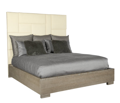 Bernhardt Mosaic Upholstered King Panel Bed