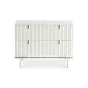Bernhardt Modulum Faux Stone Nightstand