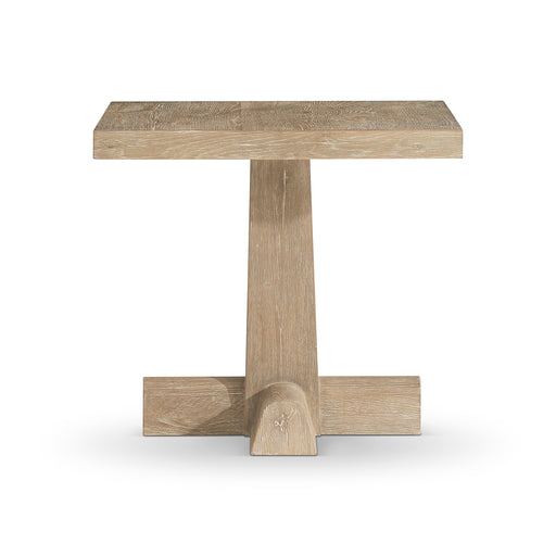 Bernhardt Tribeca Side Table with Pedestal Base