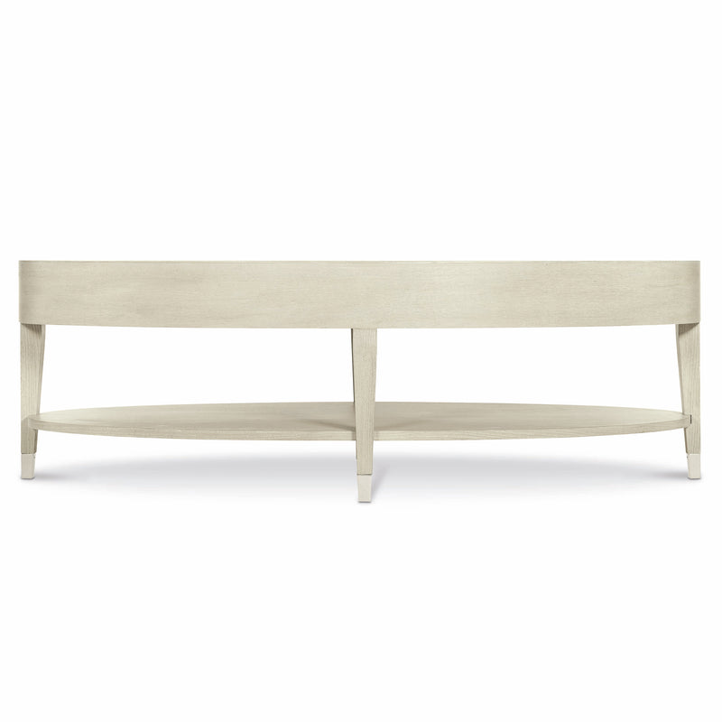 Bernhardt East Hampton Oval Cocktail Table