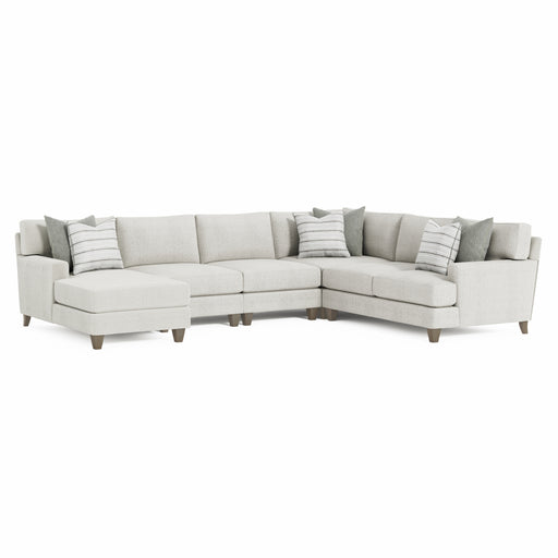 Bernhardt Mila 5-Piece Left Facing Fabric Sectional