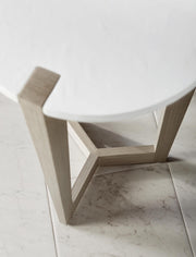Bernhardt Axiom Round 3-Legged Chairside Table