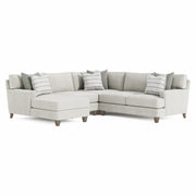 Bernhardt Mila 4-Piece LAF Fabric Sectional