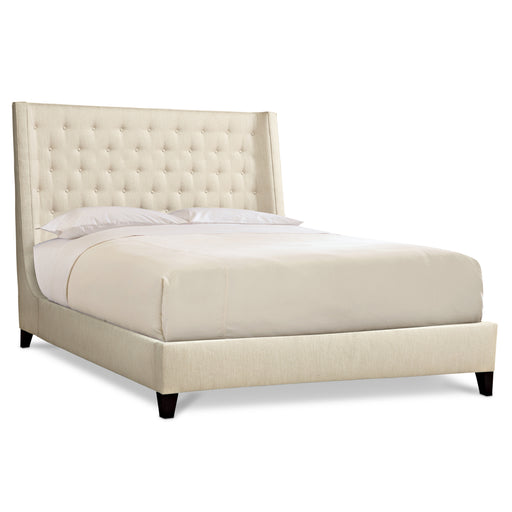 Bernhardt Maxime King Shelter Bed with Tall Button Panel Headboard (68.5-inches)