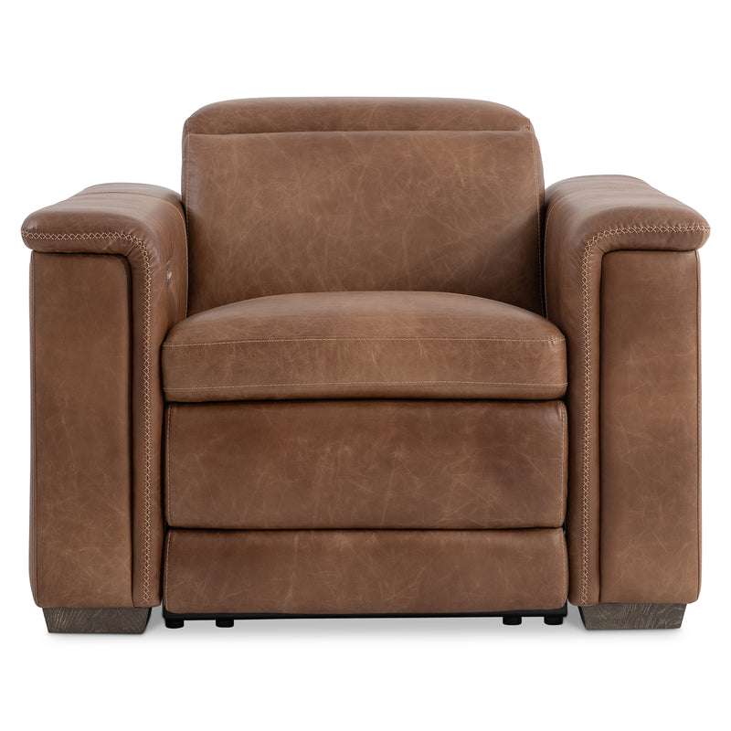 Bernhardt Lioni Leather Power Motion Chair