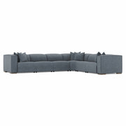 Bernhardt Bliss Fabric 6 piece Power Motion Sectional