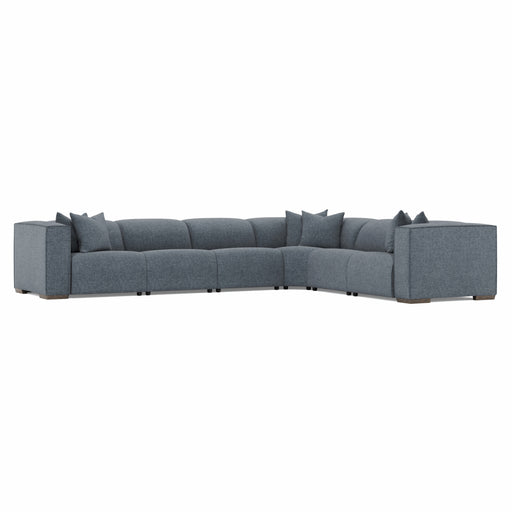 Bernhardt Bliss Fabric 6 piece Power Motion Sectional