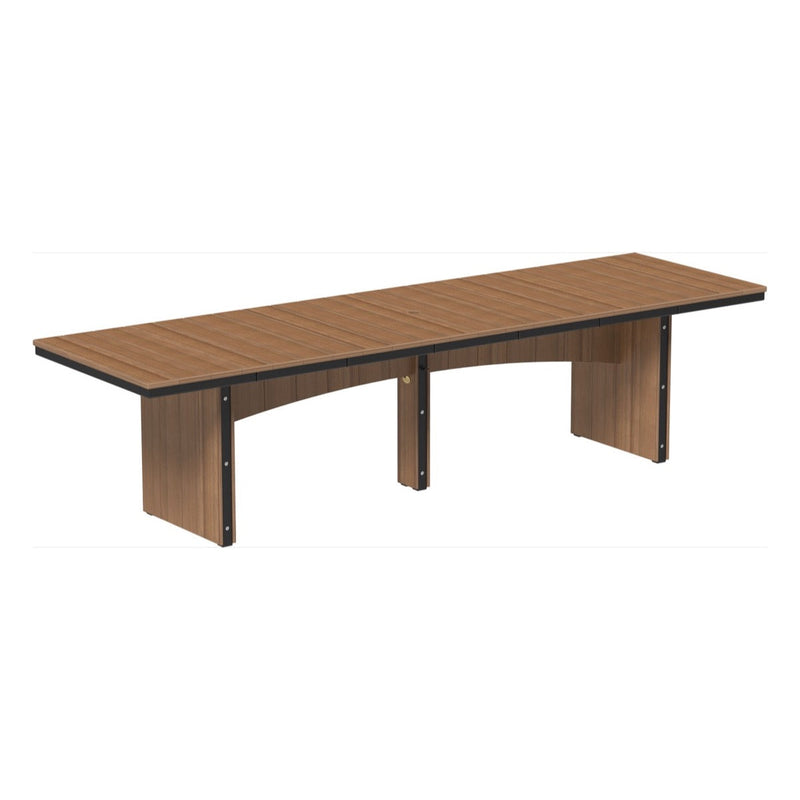 LuxCraft Urban Dining Table (3' x 10' Rectangular) Bar Height