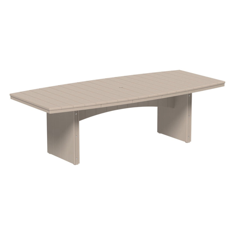 LuxCraft Urban Dining Table (4’ x 8’ Oval)