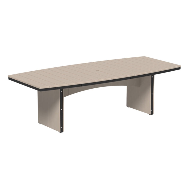 LuxCraft Urban Dining Table (4’ x 10’ Oval)