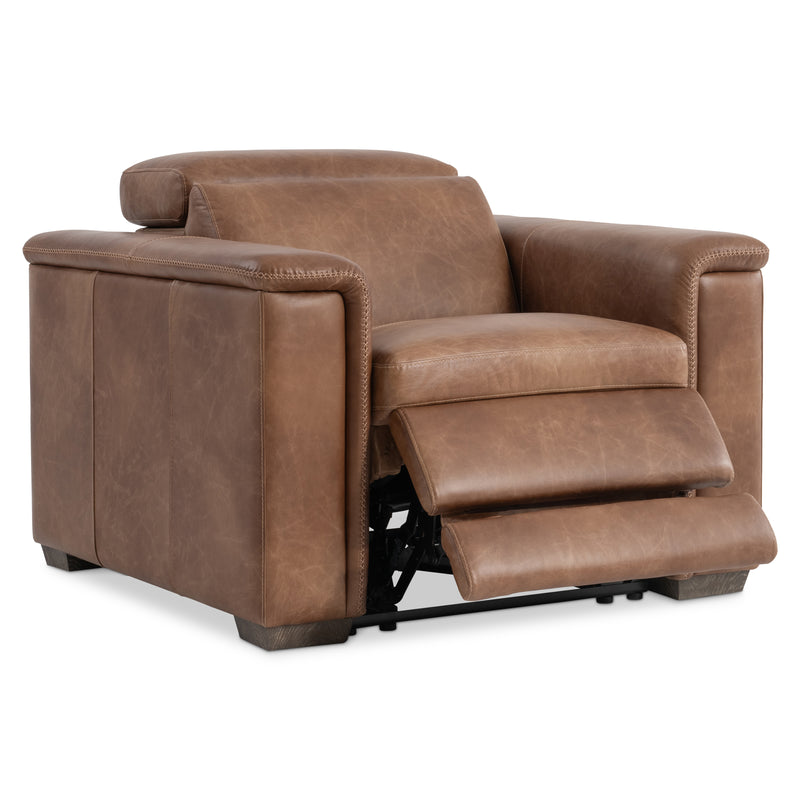 Bernhardt Lioni Leather Power Motion Chair