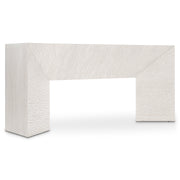 Bernhardt Solaria Console Table with 2 Wooden Pedestal Bases