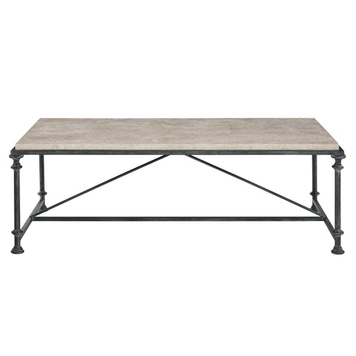 Bernhardt Galesbury Rectangular Metal Cocktail Table