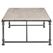 Bernhardt Galesbury Rectangular Metal Cocktail Table