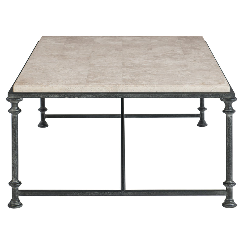 Bernhardt Galesbury Rectangular Metal Cocktail Table