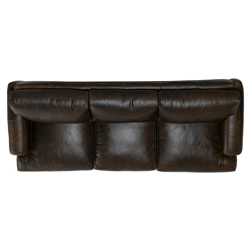 Bernhardt Cameron Leather Sofa