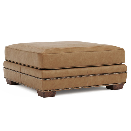 Bernhardt Grandview Leather Ottoman