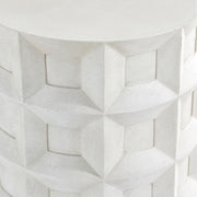 Bernhardt Prado Accent Table in Buff Finish