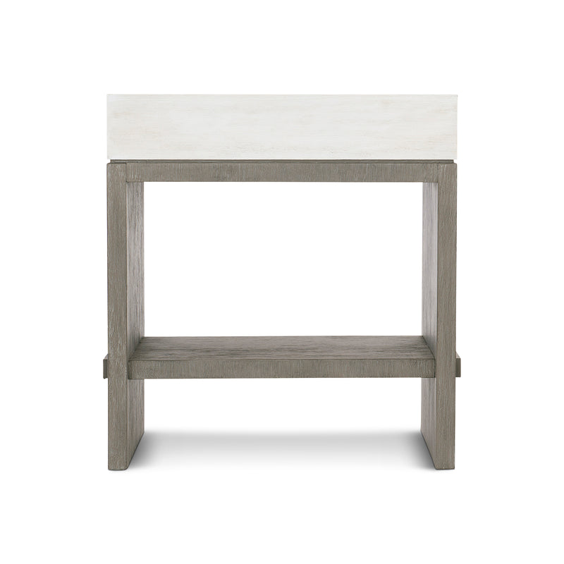 Bernhardt Foundations Nightstand in Light Shale Finish