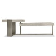 Bernhardt Tempo Metal Base Cocktail Table