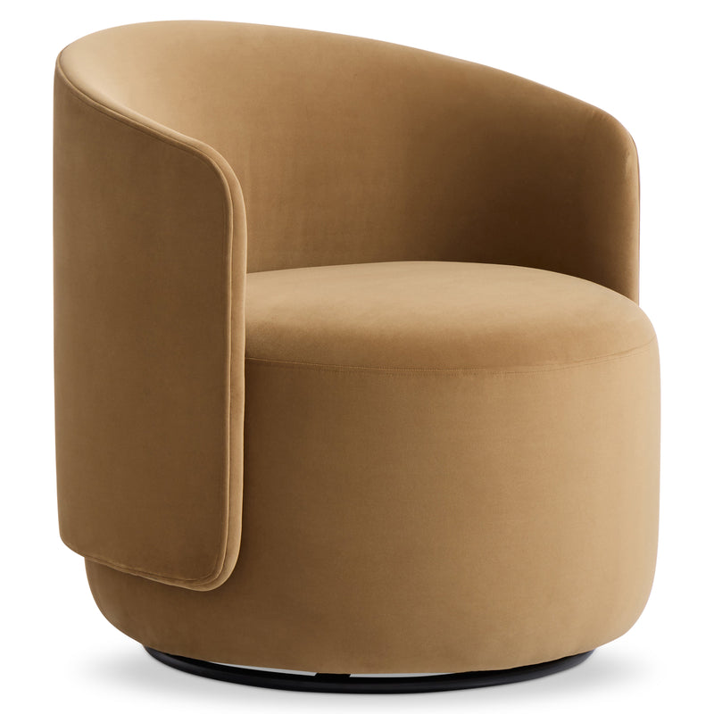 Crosby Swivel Chair Tan