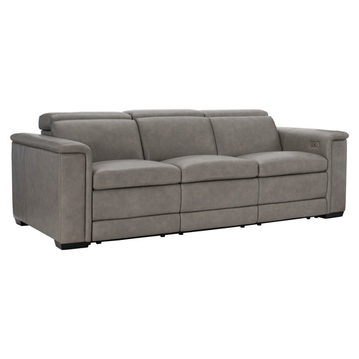 Bernhardt Lioni Leather Power Motion Sofa