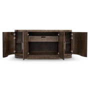 Bernhardt Cerused Charcoal Linea Buffet