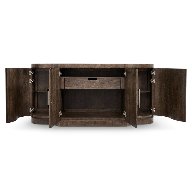Bernhardt Cerused Charcoal Linea Buffet