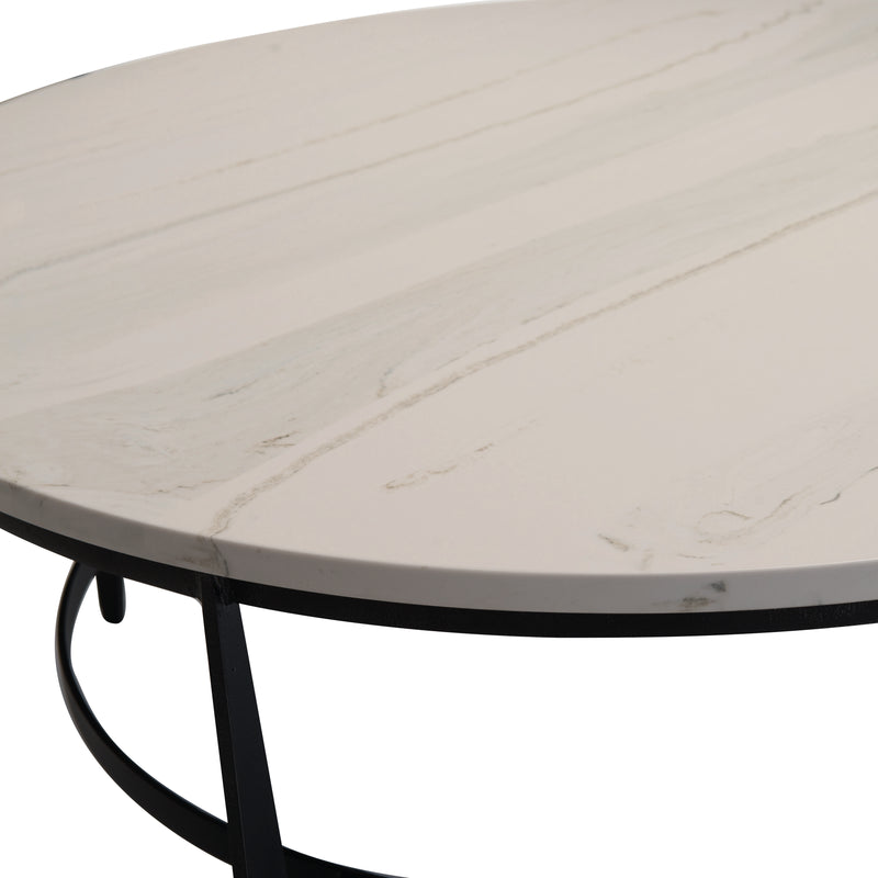 Bernhardt Avondale Round Metal Cocktail Table