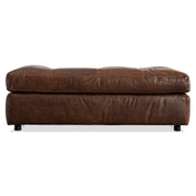 Bernhardt Nest Leather Ottoman