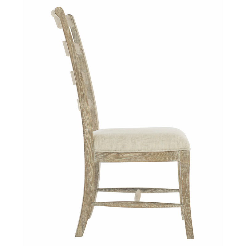 Bernhardt Rustic Patina Ladderback Side Chair in Sand Finish