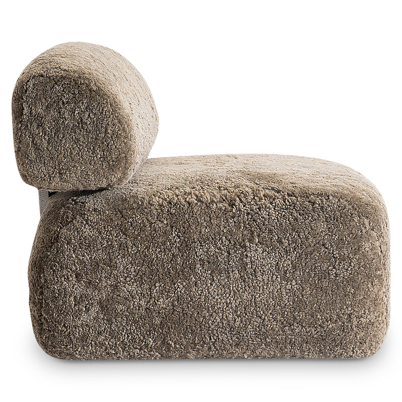 Bernhardt Paley Shearling Swivel Chair