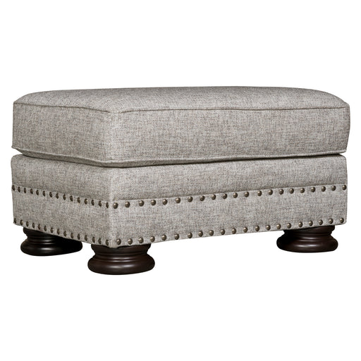 Bernhardt Foster Gray Ottoman