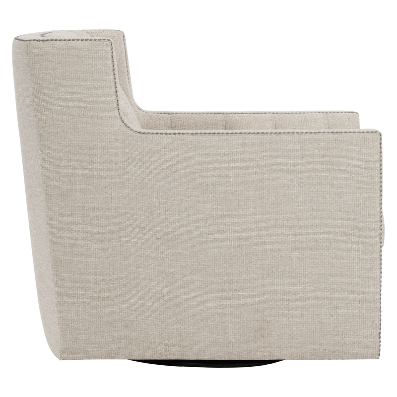 Bernhardt Candace Cream Swivel Chair