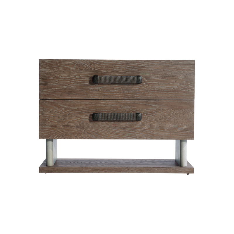 Bernhardt Casa Paros Nightstand with Panel Base