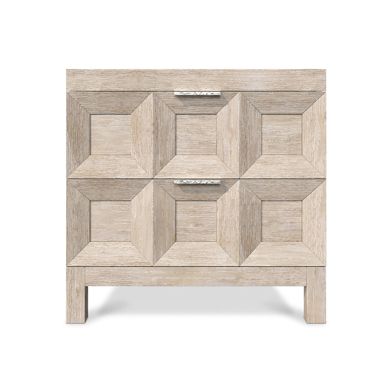 Bernhardt Prado Nightstand in Tawny Finish - 28.5-inch Width