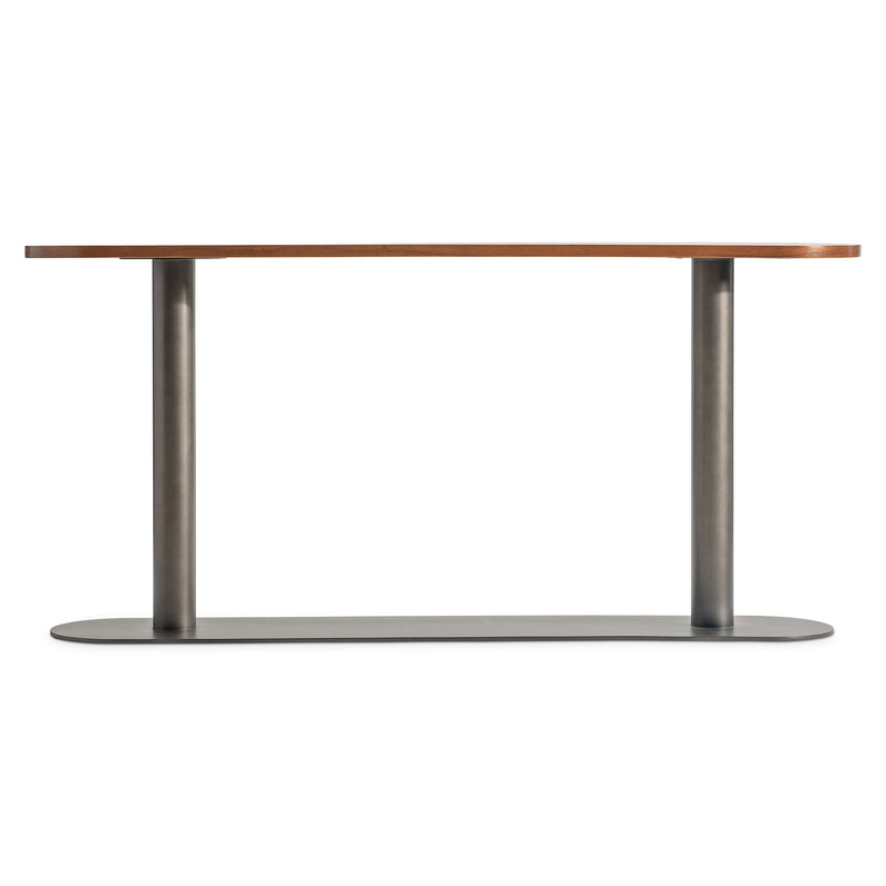Bernhardt Brasea Pedestal Console Table