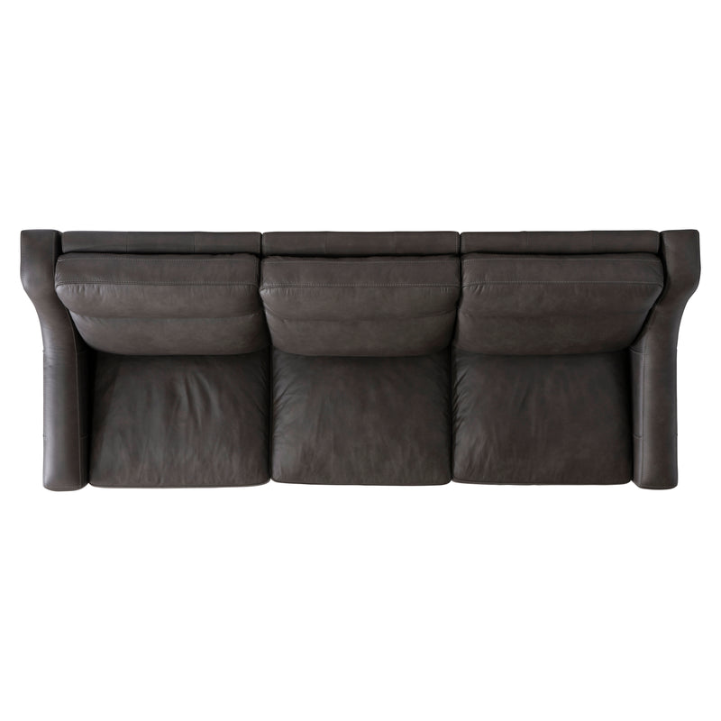 Bernhardt Germain Leather Power Motion Sofa