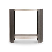 Bernhardt Prado Side Table in Porcini Finish