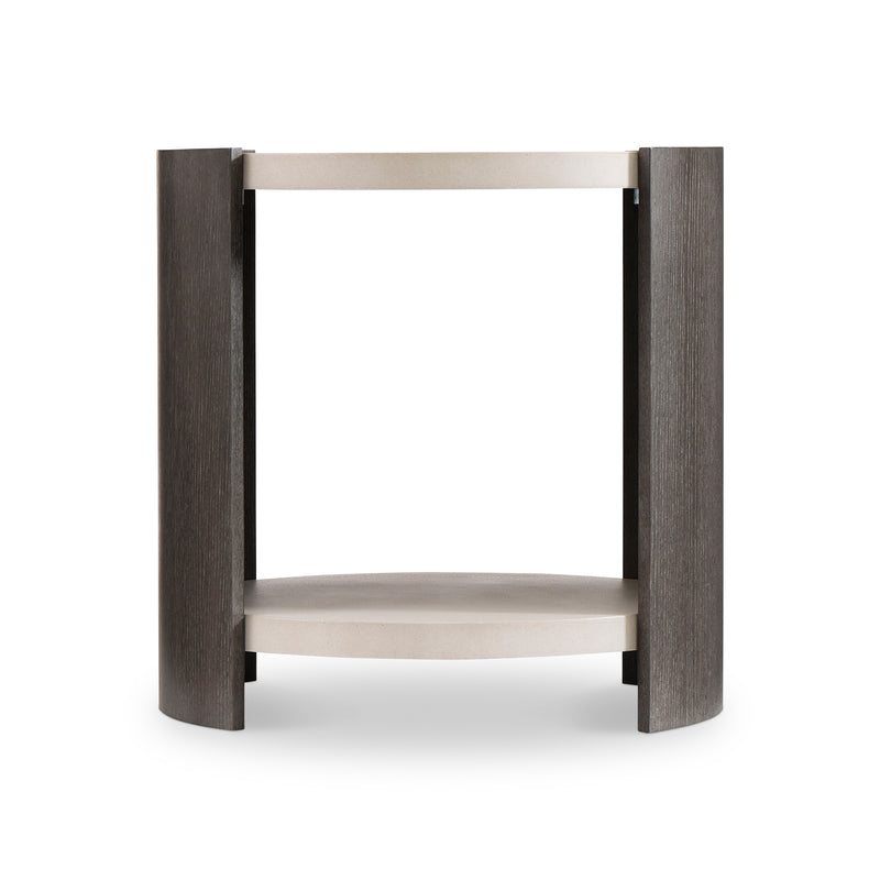 Bernhardt Prado Side Table in Porcini Finish