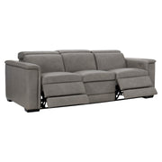 Bernhardt Lioni Leather Power Motion Sofa