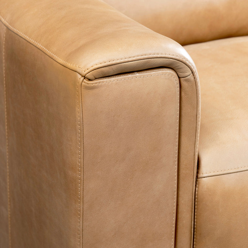 Bernhardt Billings Leather Power Motion Sectional