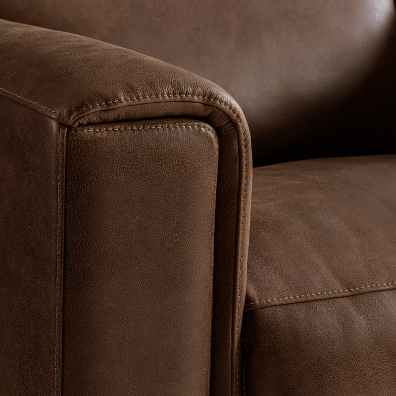 Bernhardt Billings Leather Power Motion Sofa