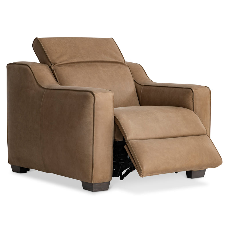 Bernhardt Flynn Leather Power Motion Chair