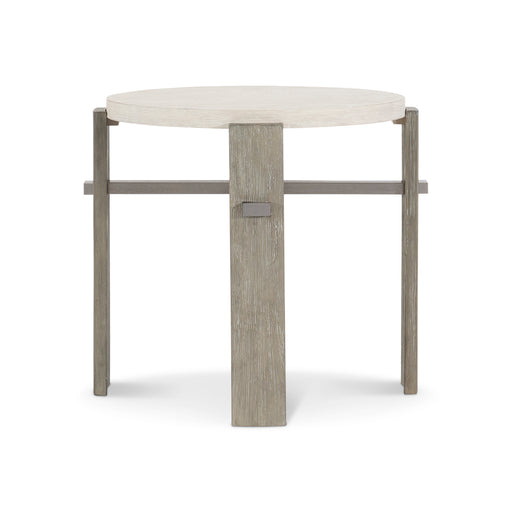 Bernhardt Foundations Round Side Table with Four Legs
