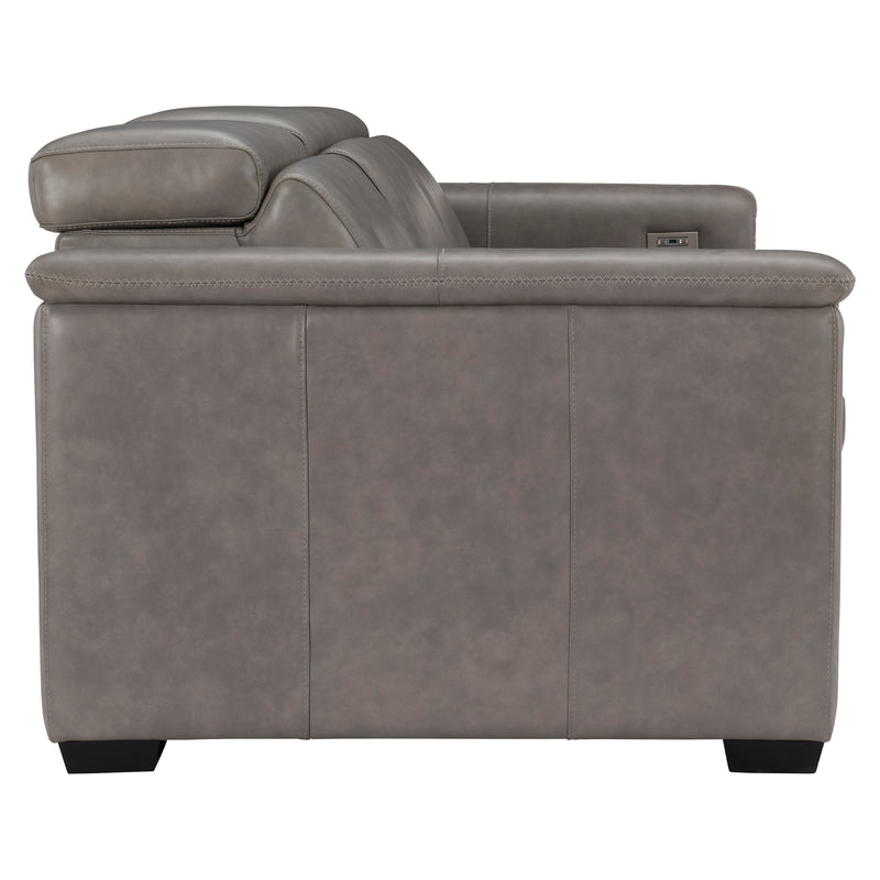 Bernhardt Lioni Leather Power Motion Sofa