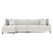Bernhardt Mila 3-Piece LAF Fabric Sectional