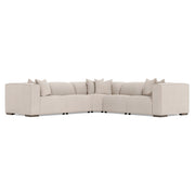 Bernhardt 5 Piece Bliss Fabric Power Motion Sectional
